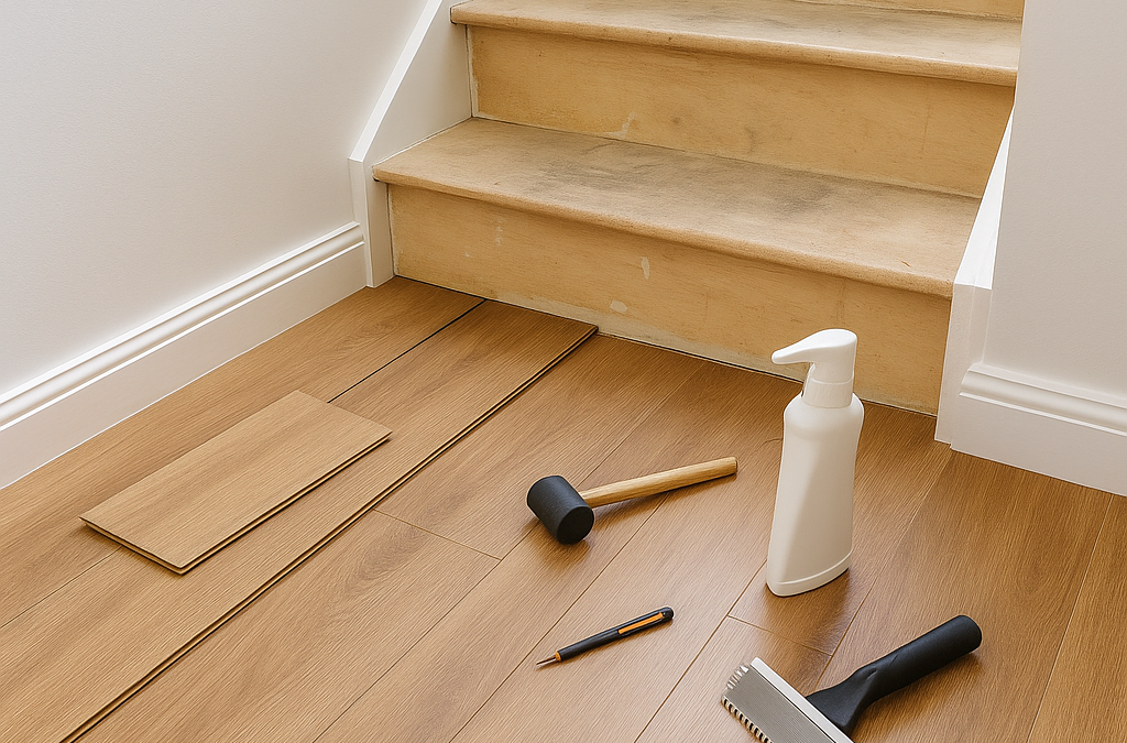 Instalação de Pisos Laminados em Escadas: Desafios e Soluções